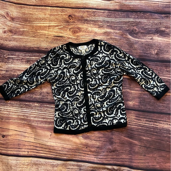 Talbots Sweaters - Women’s Talbots Women’s Paisley Sweater Size S